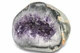 Sparkly, Purple Amethyst Geode - Uruguay #276803-1
